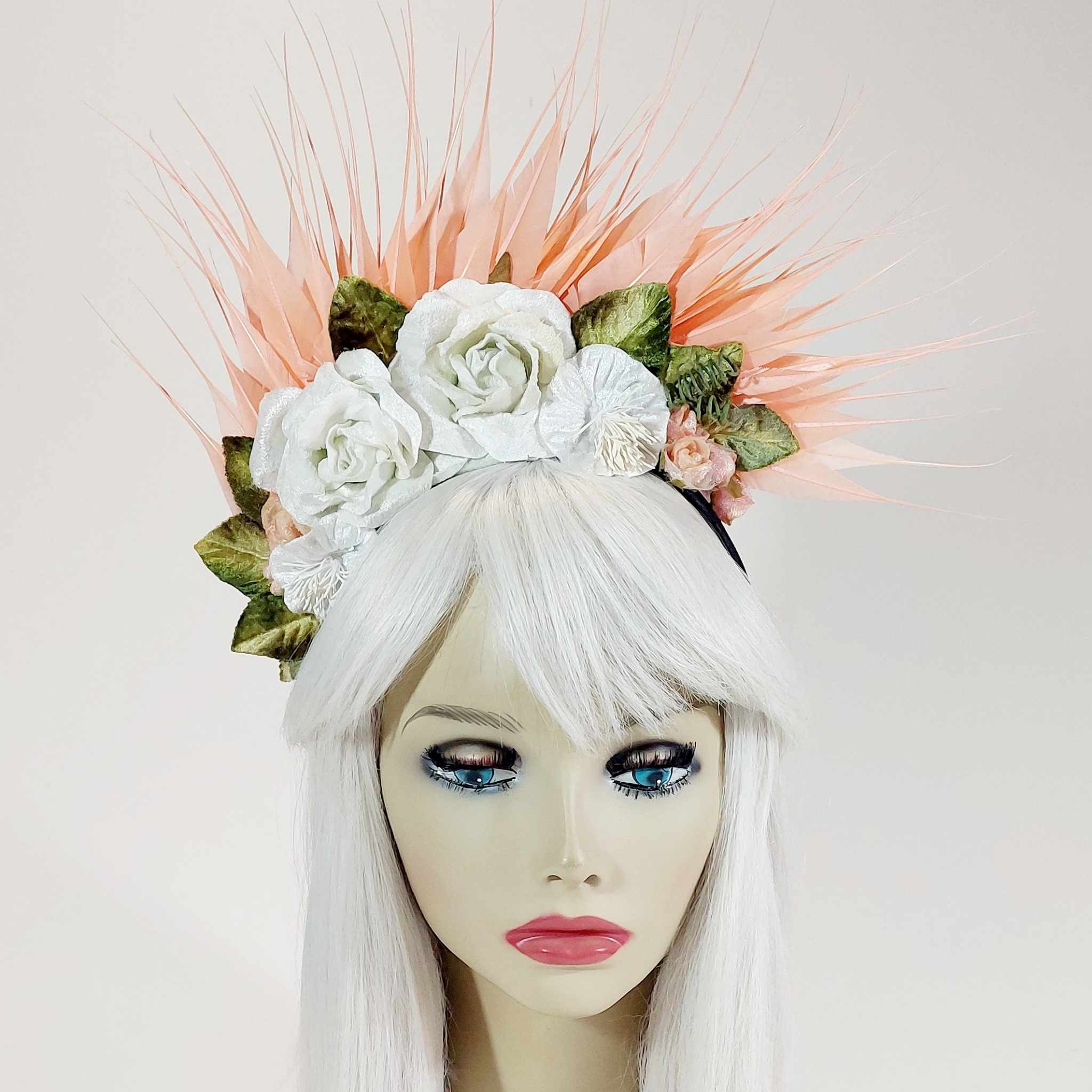 gorgeous statement fascinator by divalicious for the races