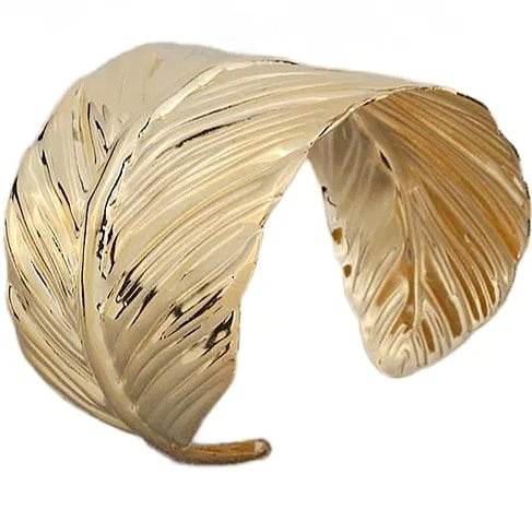 gold metal leaf cuff from the divalicious candyland collection