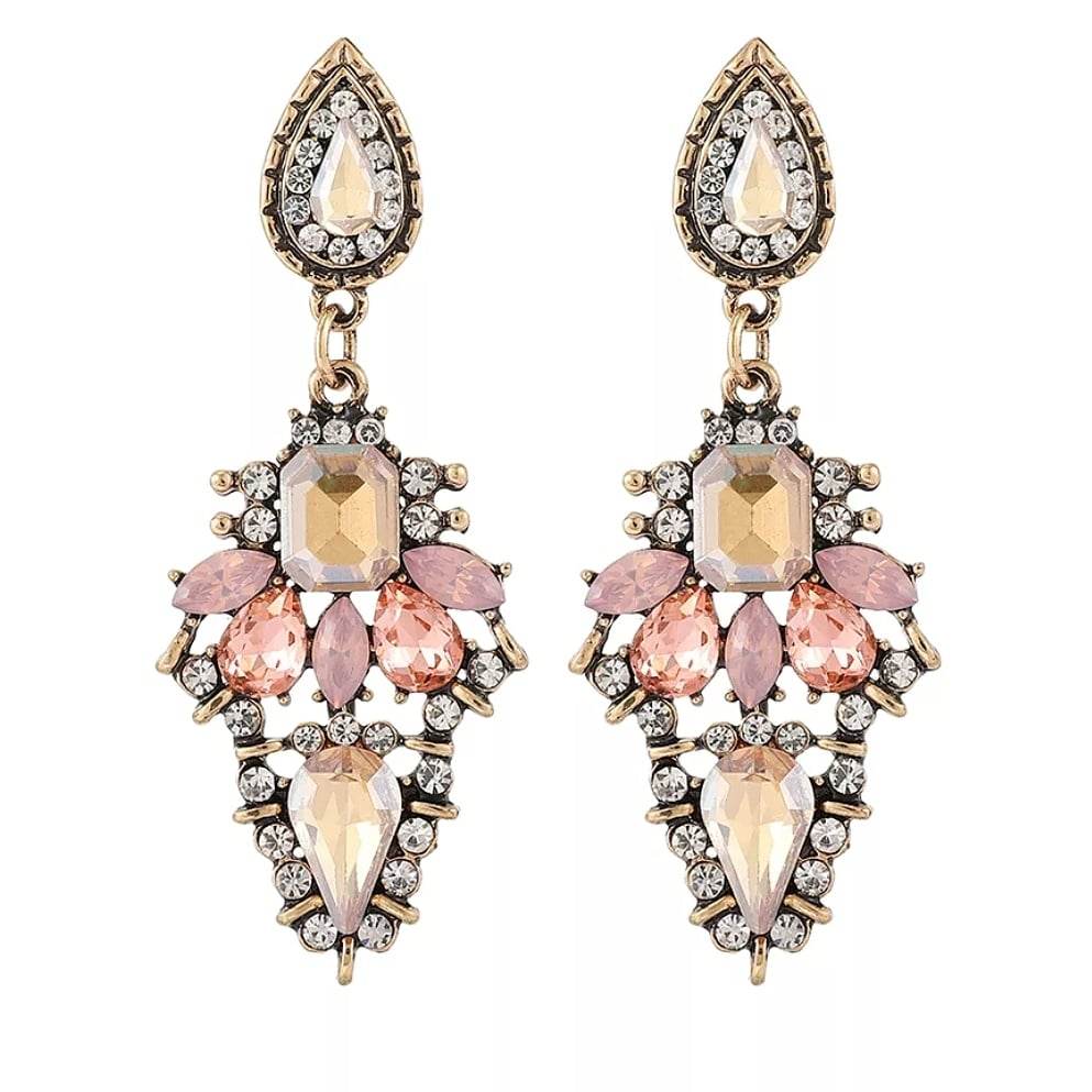 stunning crystal drop earrings from the divalicious candyland collection