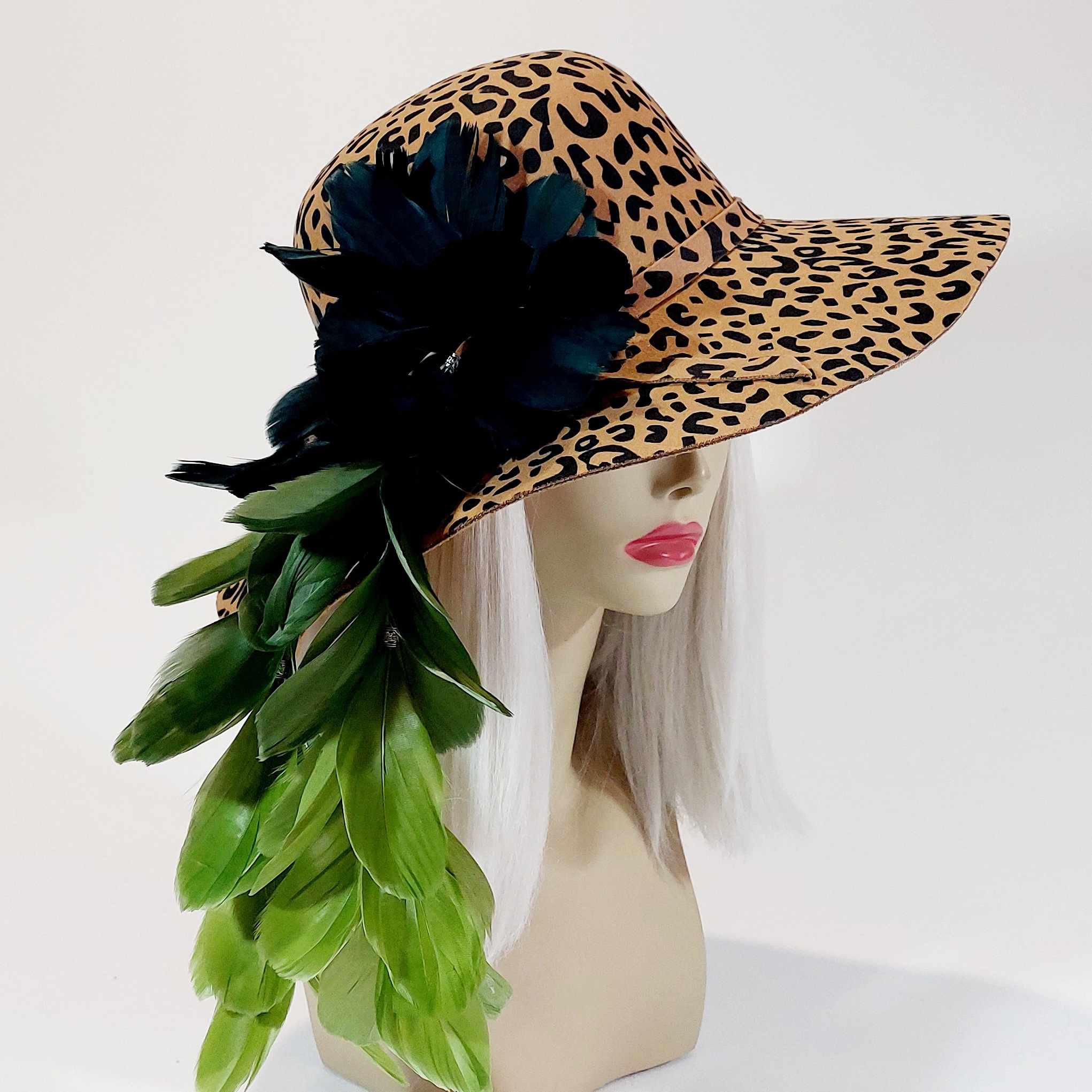 wear divalicious feather and felt hats to the races and festivals