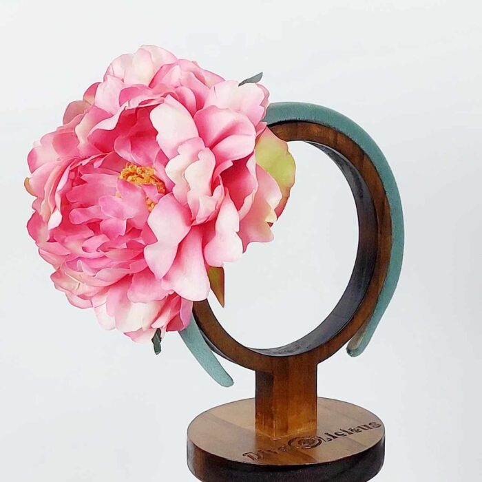 divalicious vintage style flower headpiece for races